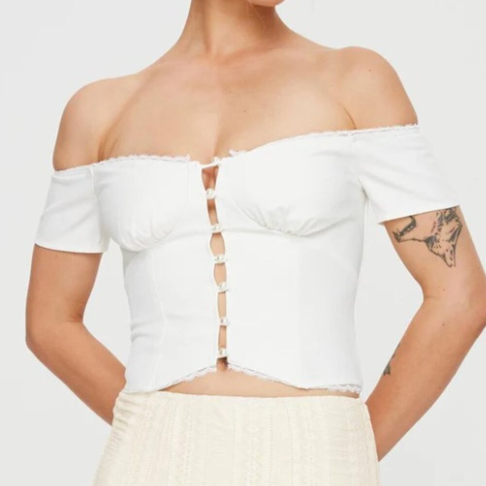 Princess Polly Posner Off The Shoulder Top